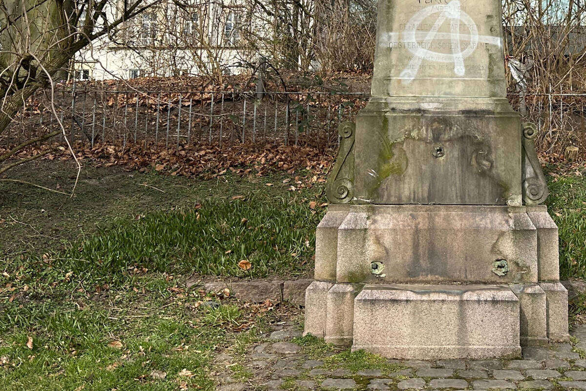 Historisches Denkmal in Hamburg beschädigt: Wer steckt dahinter?