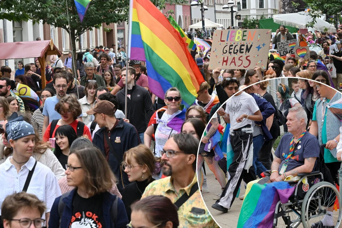 Eier-Attacke bei Chemnitzer Christopher Street Day