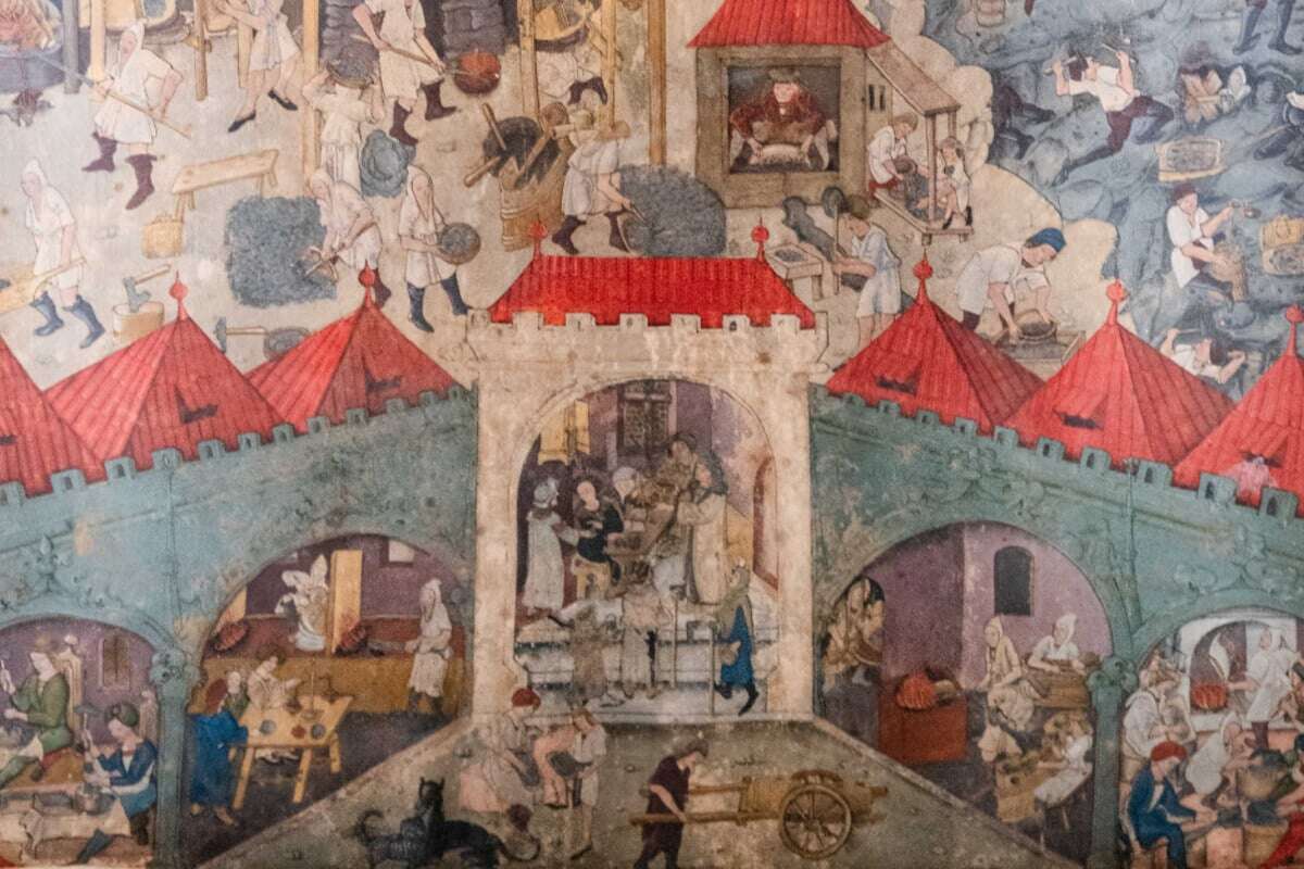 Chemnitzer Museum enthüllt 500 Jahre altes Wimmelbild