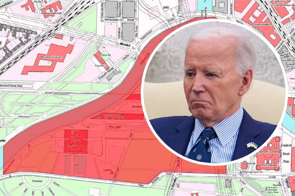 Biden-Besuch verursacht Verkehrschaos in Berlin: Hier geht gar nichts mehr