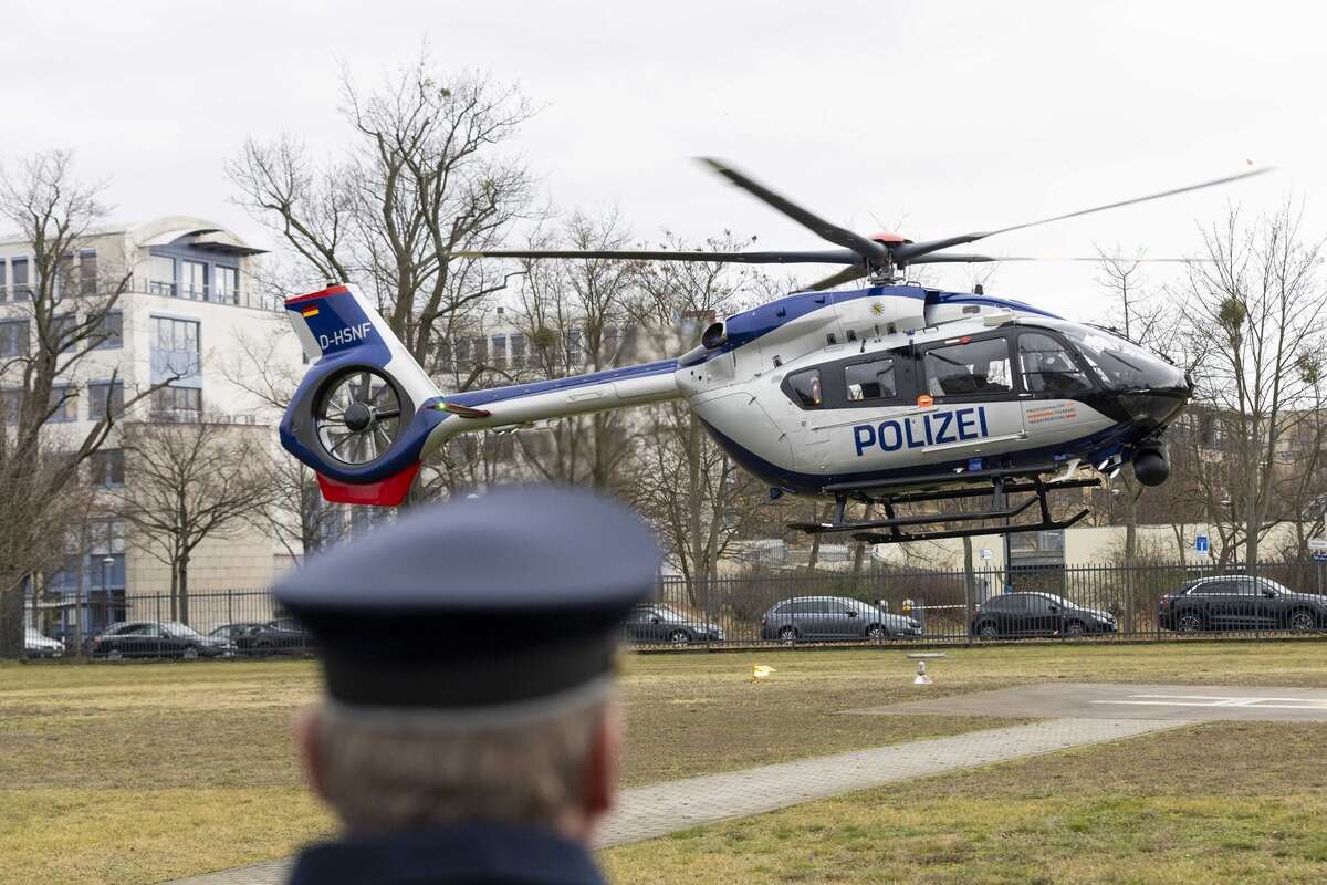 Millionenschwere Anschaffung: Hier landet Sachsens neuer Polizei-Hubschrauber!