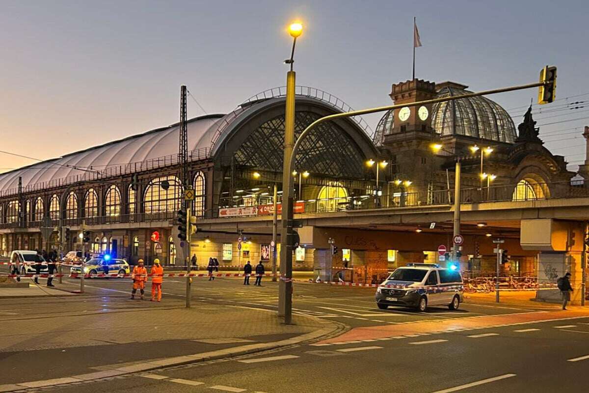 Marienbrücke nach Polizei-Einsatz wieder frei, Ampel am Hauptbahnhof sorgt für Ärger