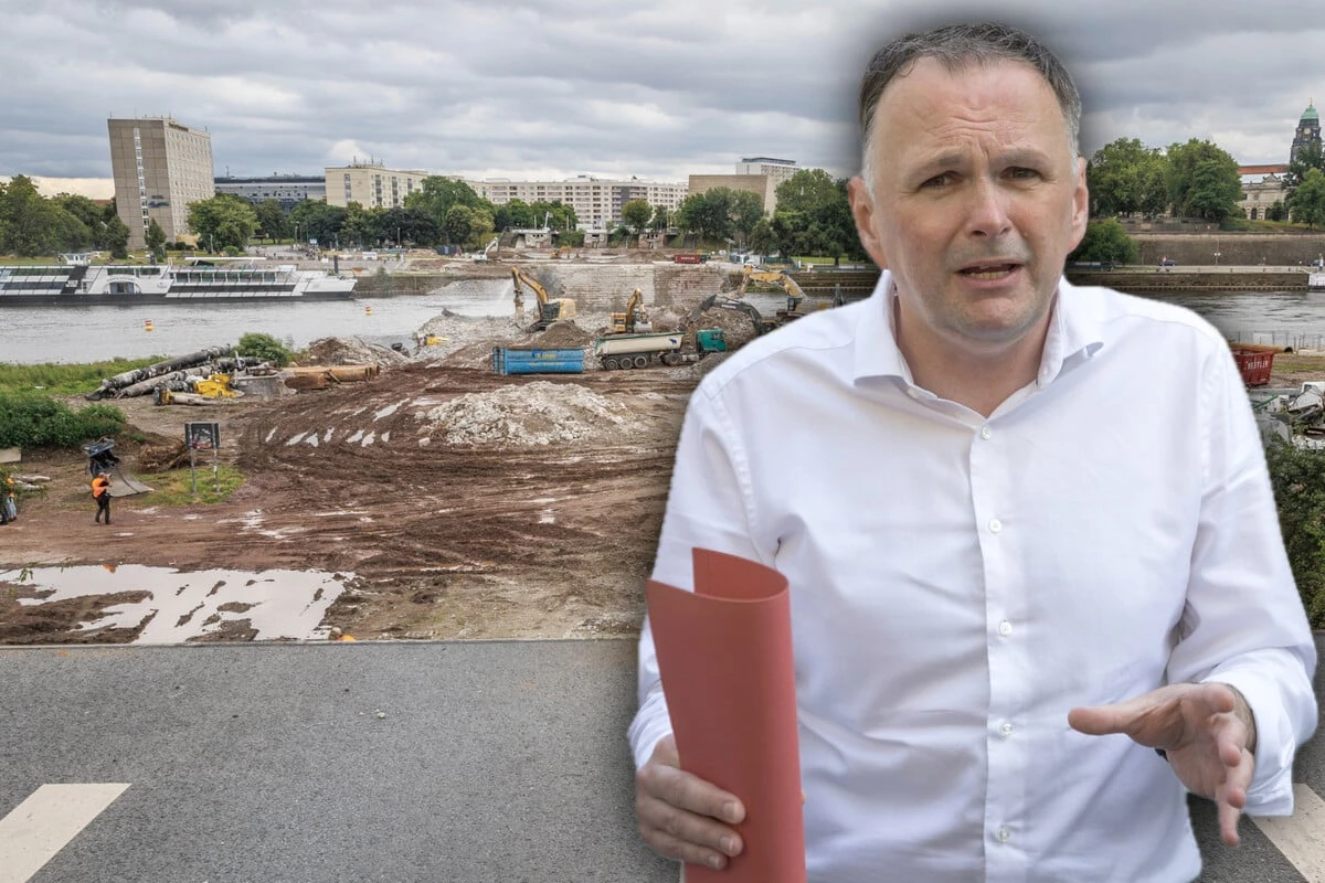 Carolabrücken-Neubau erst ab Juli 2028