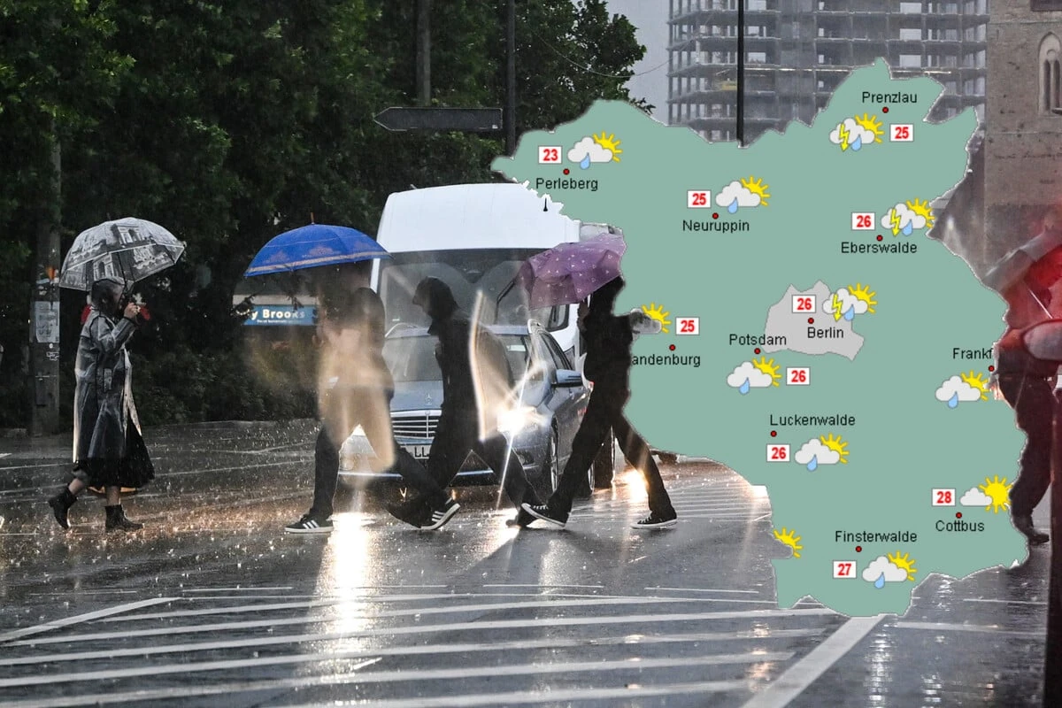Erst Sonne, dann Dauerregen – Berlin und Brandenburg im Wetterwandel