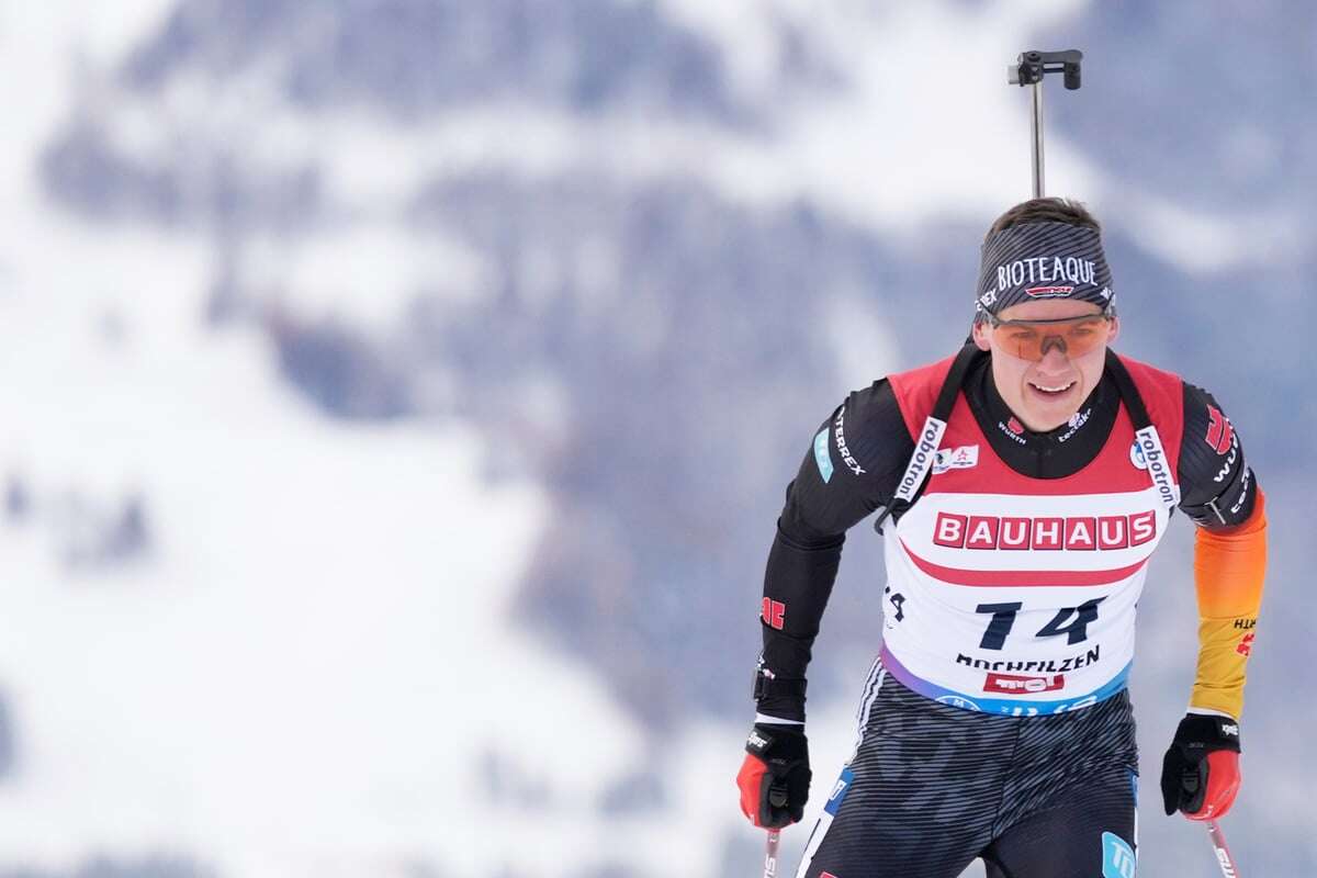 Er ist heiß auf den Saisonstart: Dieser Biathlon-Star war bester Deutscher bei den Testrennen