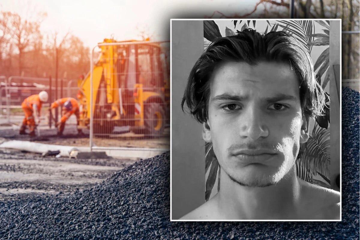 Tödliche Bauarbeiten: Teenager wird von kochend heißem Teer begraben