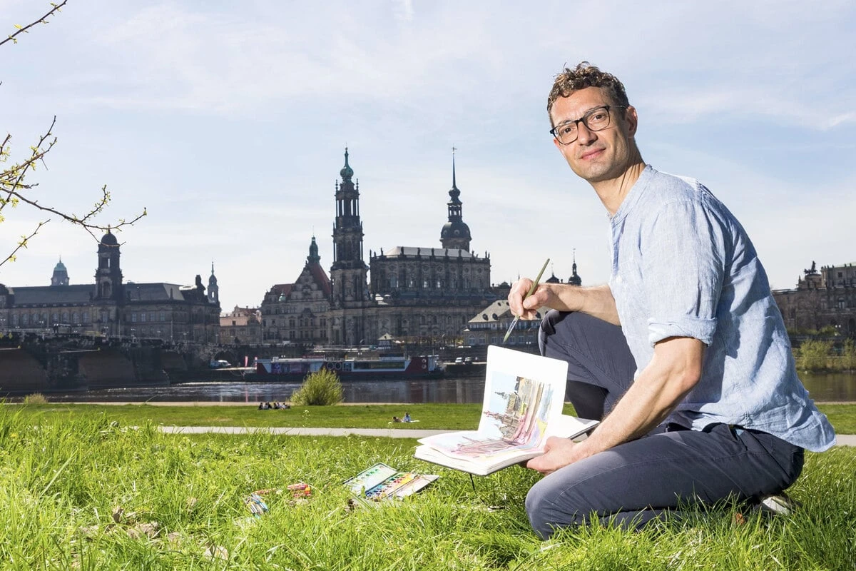 Vor der Musik hat Ricardo Malerei studiert: Der 