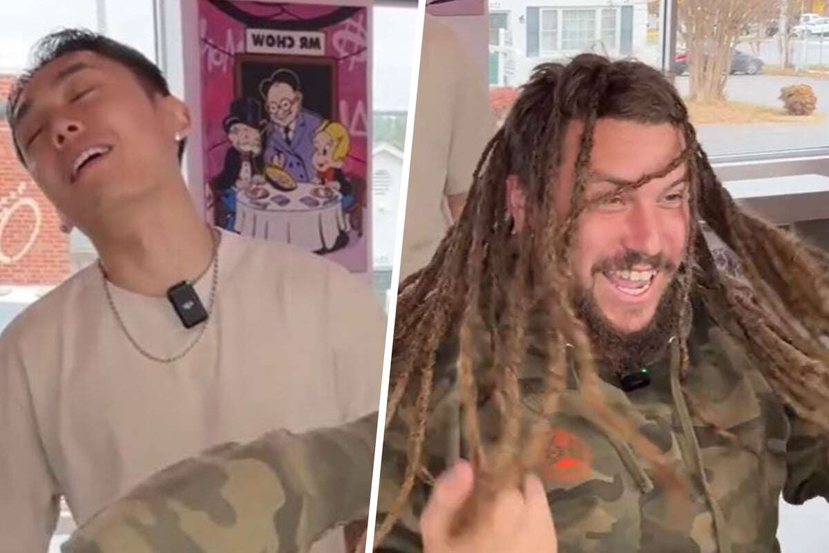 Friseur befreit Mann von Chaos-Dreadlocks: Wie er danach aussieht, erstaunt so viele