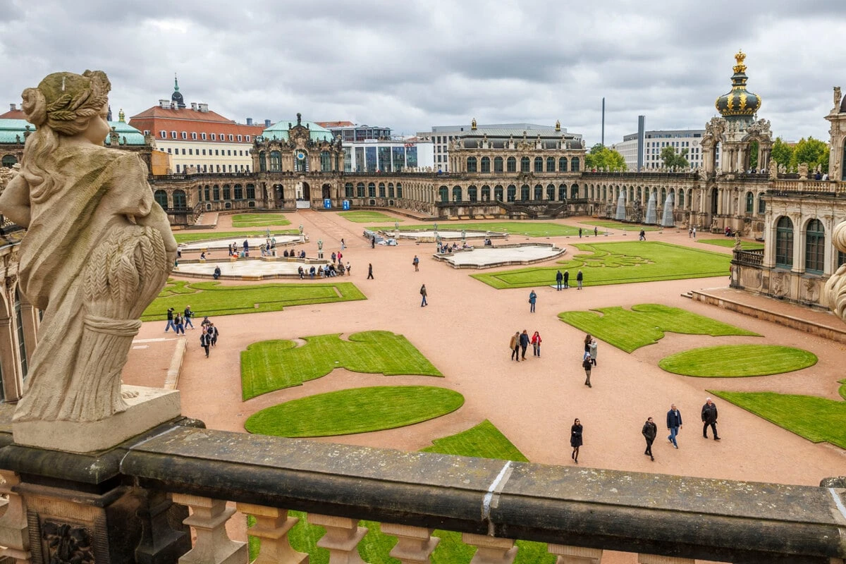 Nach jahrelanger Sanierung: Der Zwinger strahlt endlich wieder