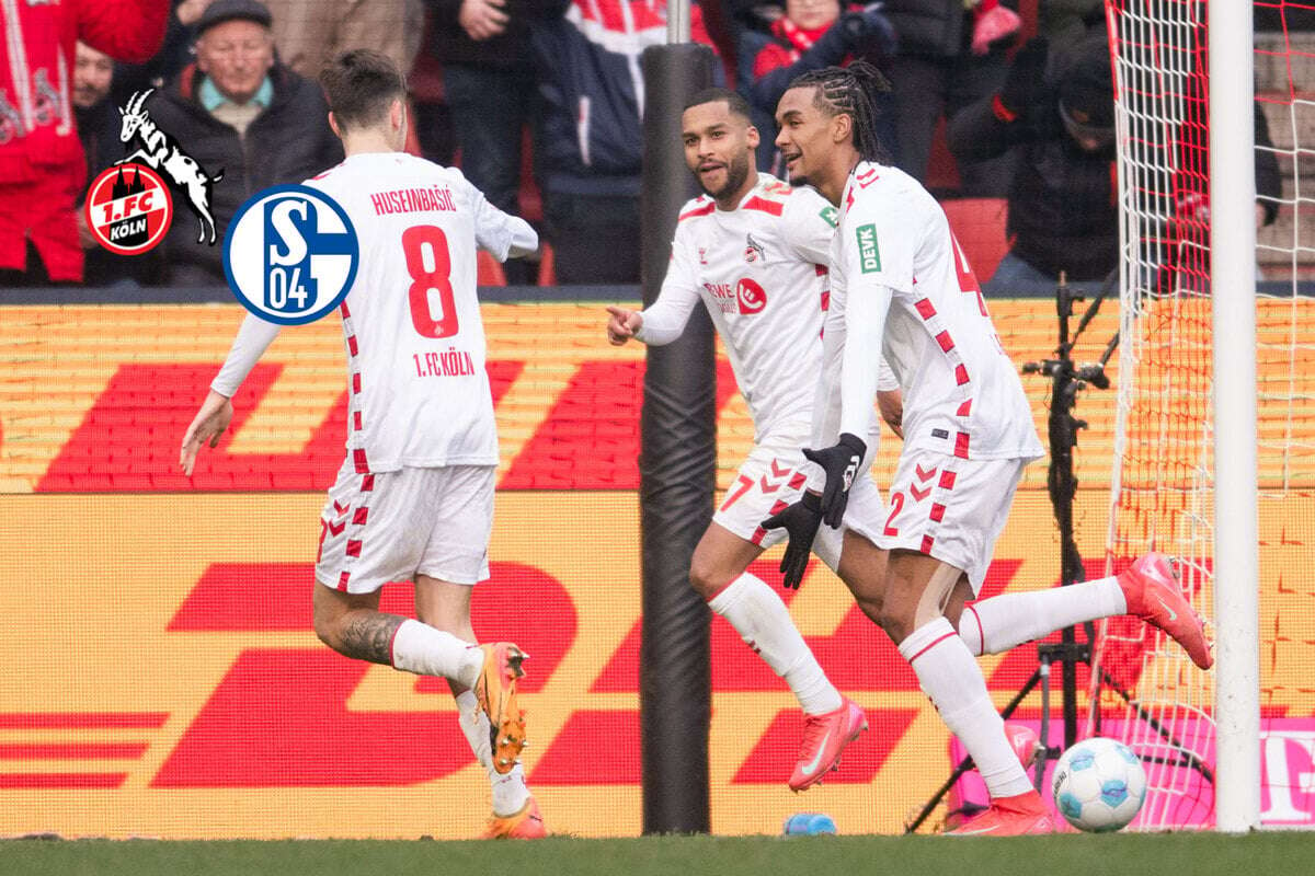 Ein Tor reicht: Damion Downs lässt 1. FC Köln gegen Schalke jubeln