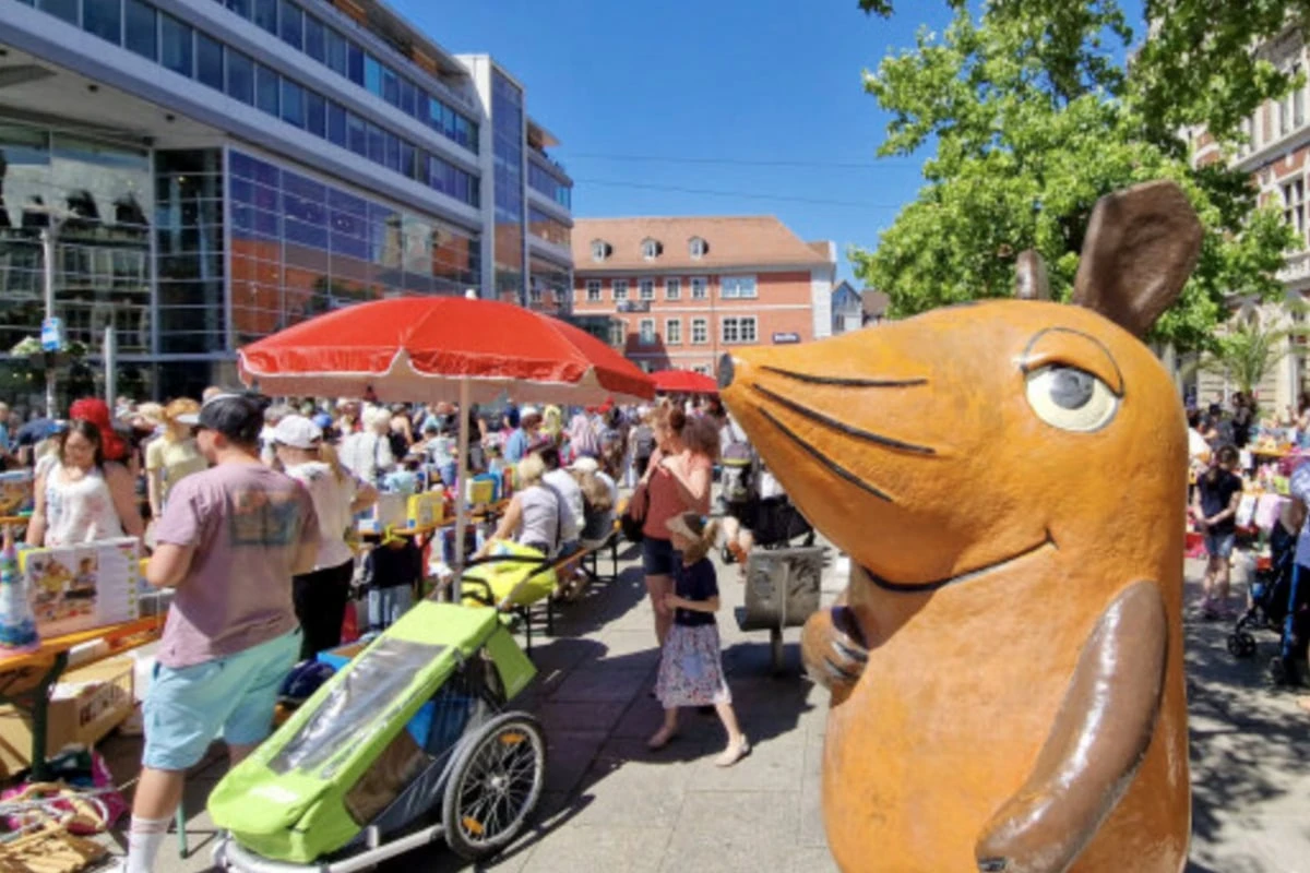 Beliebter Kinderflohmarkt kehrt auf Erfurter Anger zurück
