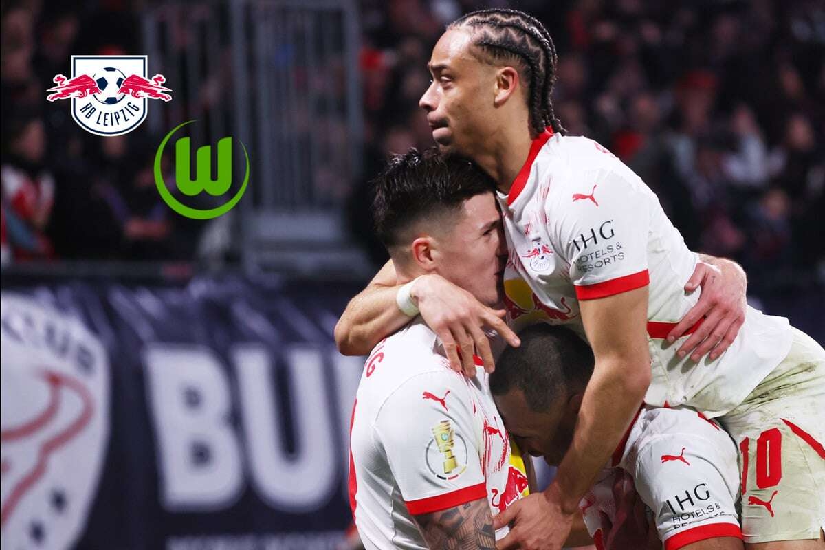 Harter Elfmeter, aber: RB Leipzig wirft Wolfsburg raus und steht im Halbfinale!