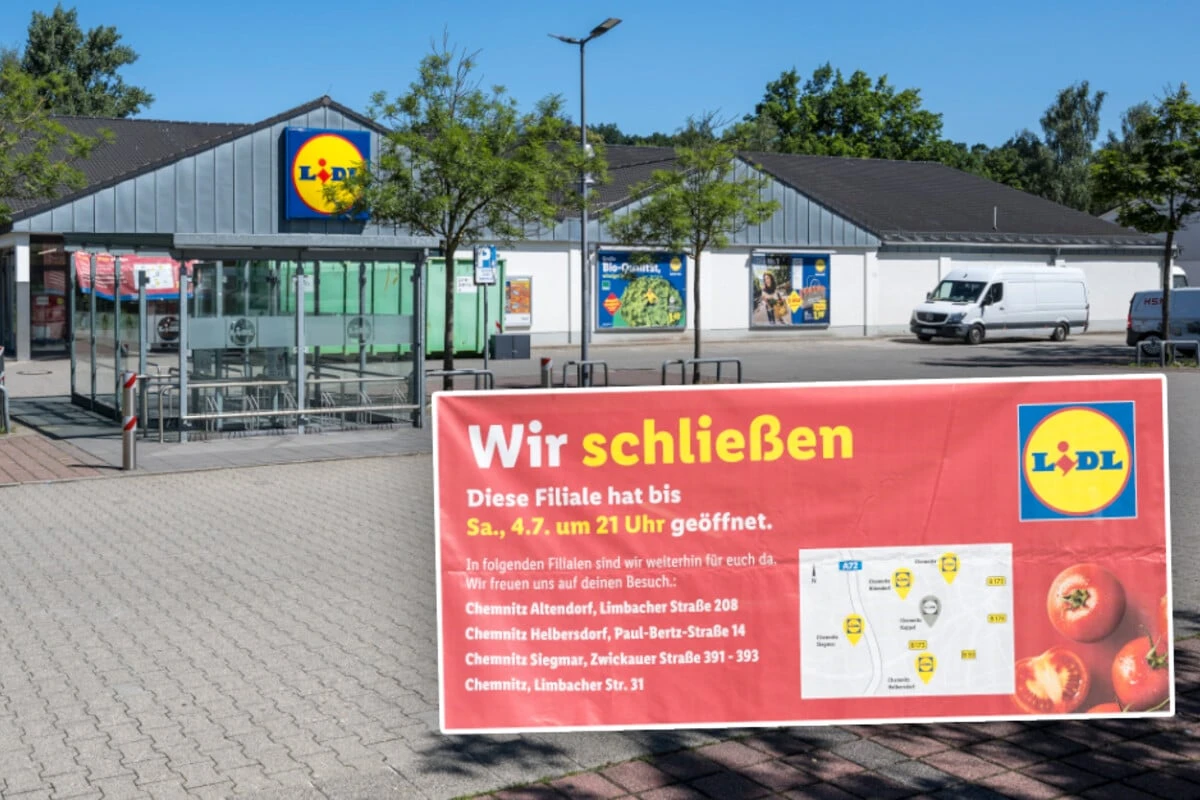 Nächster Lidl in Chemnitz macht dicht und wird abgerissen