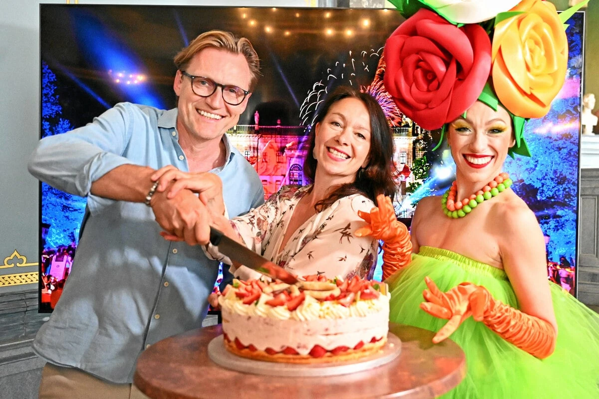 Popmusik und Cocktails, Feuerwerk und Graffiti: So farbenfroh wird die Jubiläums-Schlössernacht
