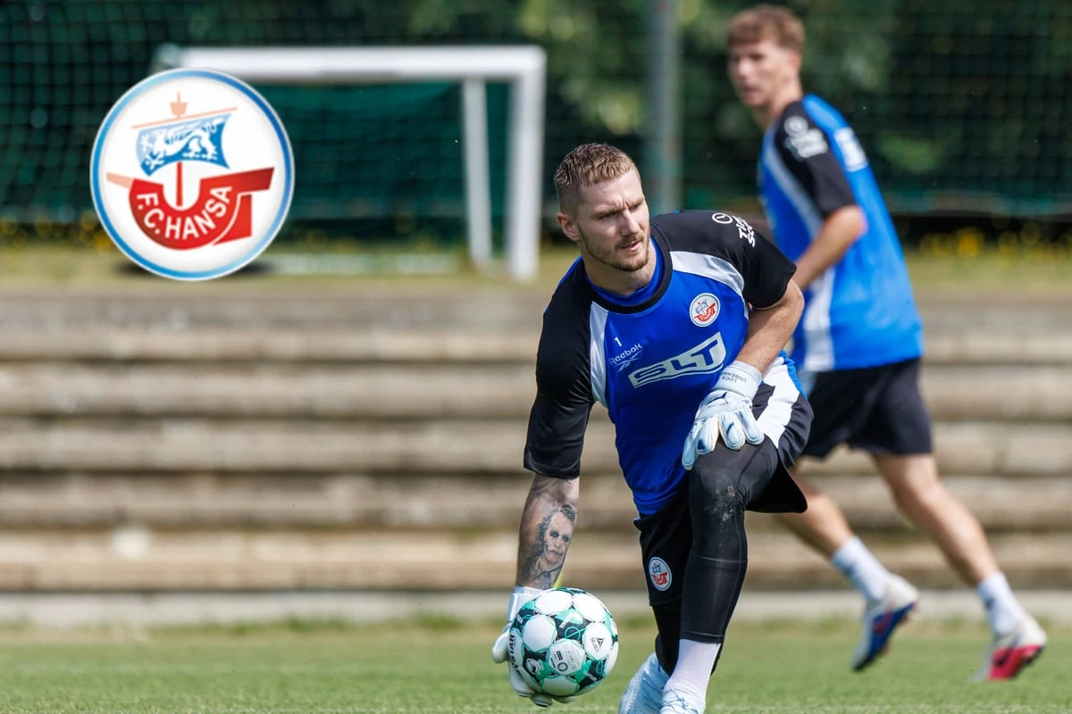 Kein Witz: Neuer Hansa-Keeper fiel im Vorfeld 
