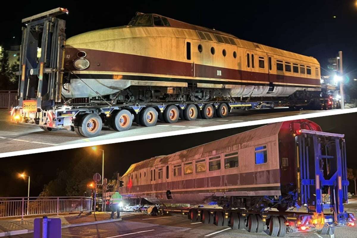 Mega-Transport! Darum wurde dieser DDR-Schnellzug durch Chemnitz gefahren