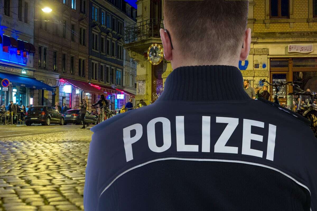 Streit in der Neustadt eskaliert: Polizist von Flasche getroffen!