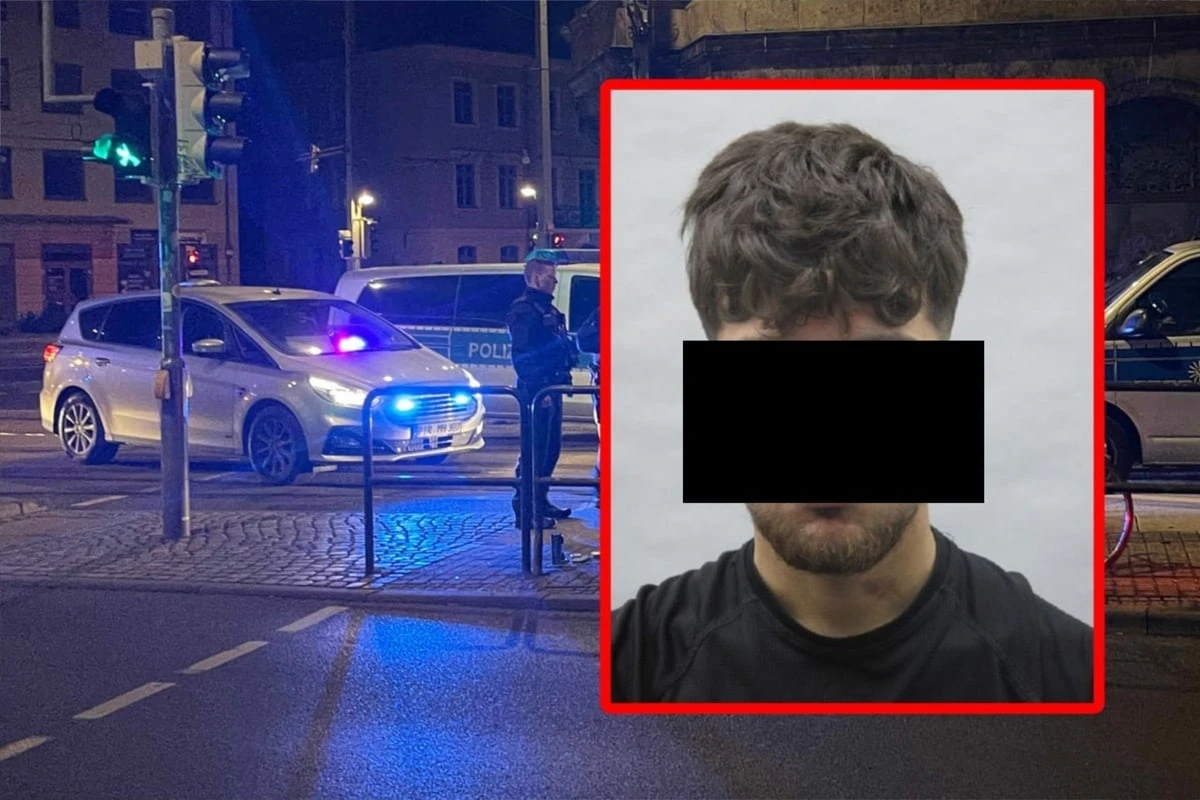 US-Amerikaner in Dresdner Tram brutal Gesicht aufgeschlitzt: Täter stellt sich selbst!
