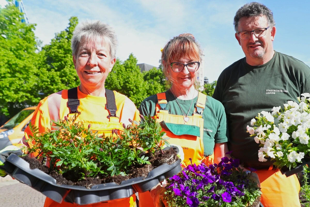 Kunterbunte Farbexplosion: Heike, Karla und Co. machen unser Leipzig hübsch