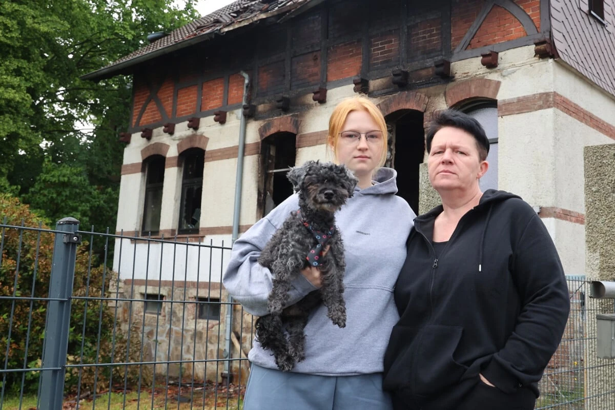 Flammen vernichten ganzes Hab und Gut: Hilfswelle für Familie in Chemnitz