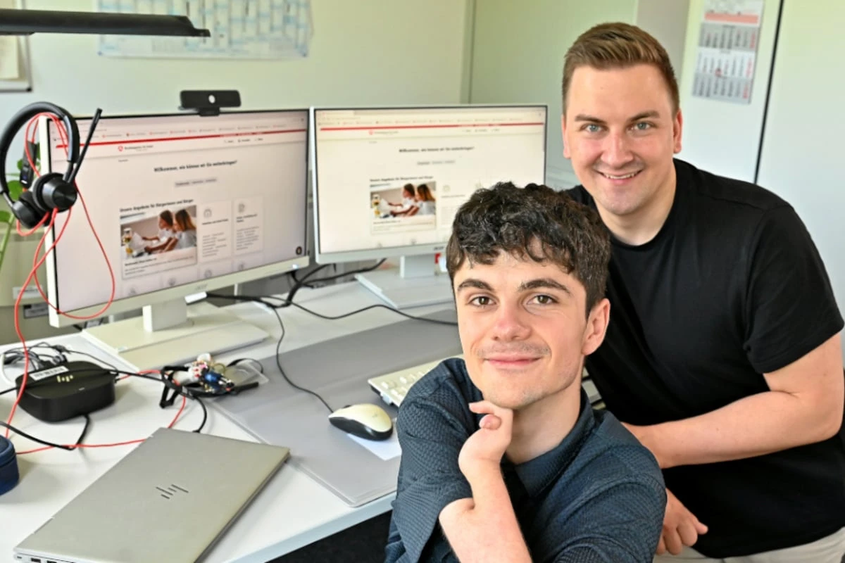 Ausbildung für Menschen mit Behinderung: Chemnitzer Arbeitsagentur geht mit gutem Beispiel voran
