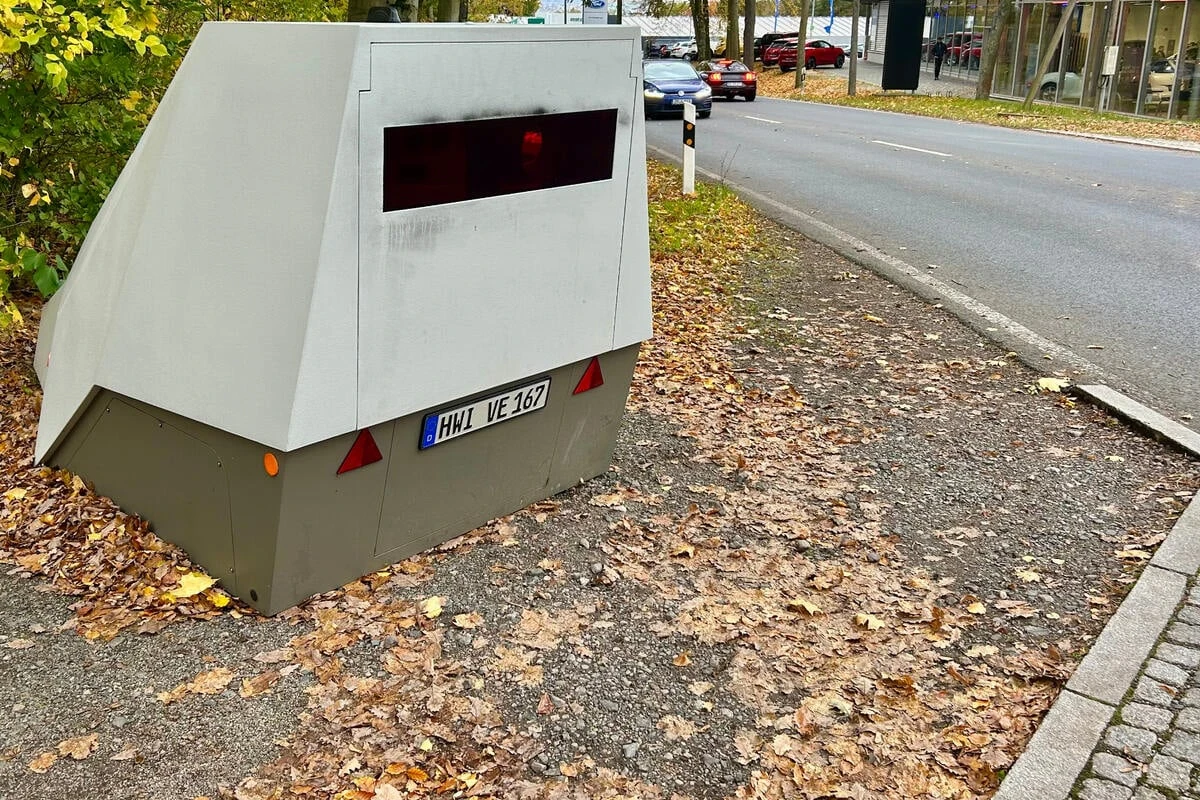 Neuer Standort: Superblitzer lauert direkt am Waldrand