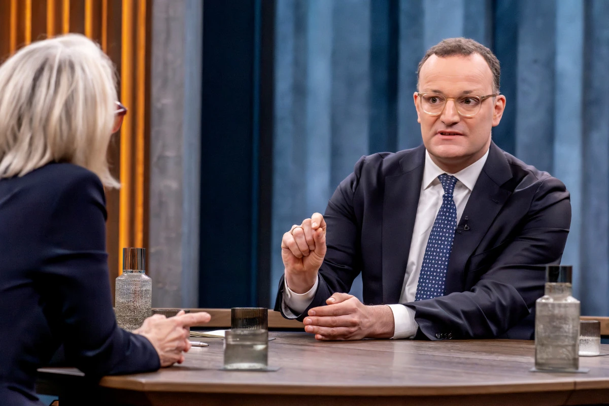 Jens Spahn bei Caren Miosga: 