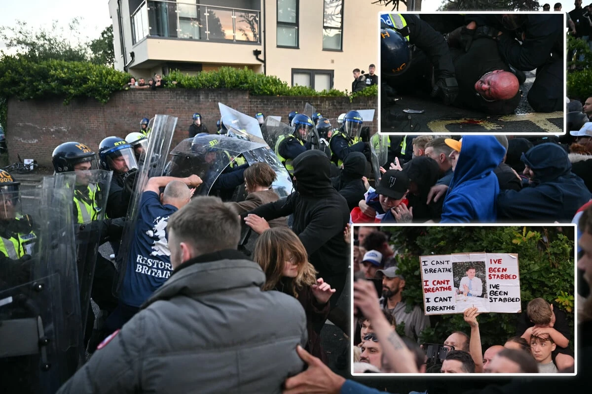 Jetzt kommen schockierende Details ans Licht: Wütender Mob greift Polizei an