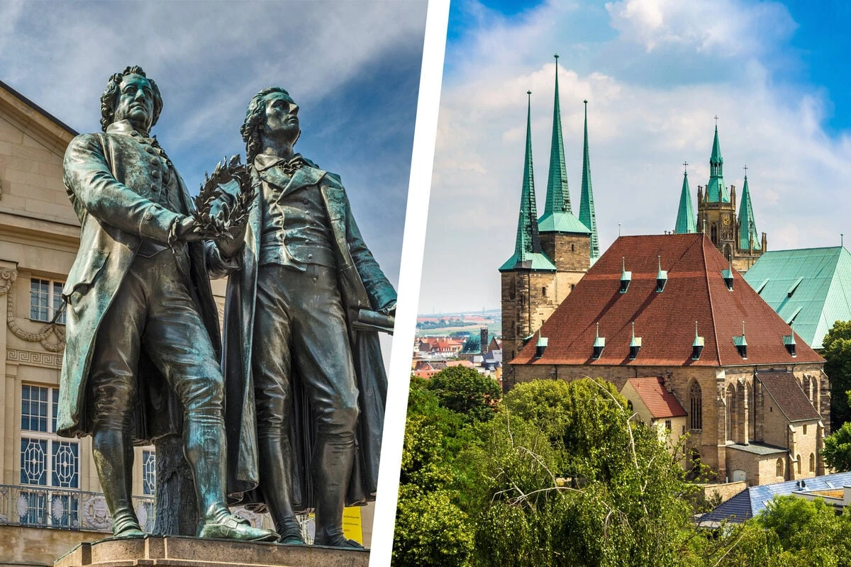 Immer beliebter: Erfurt und Weimar sind 
