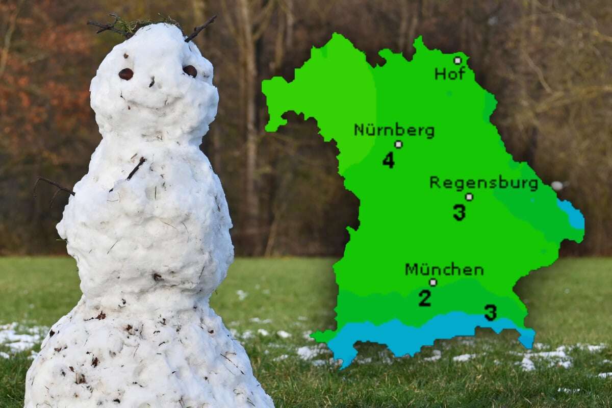 Weiße Pracht? Gibt es leider nicht! So wird das Wetter in Bayern an den Feiertagen