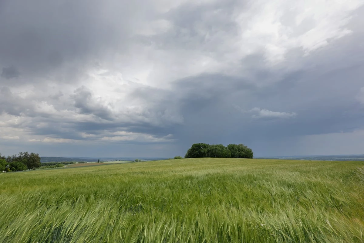 Erst Hitze, dann rollen Unwetter auf den Südwesten zu