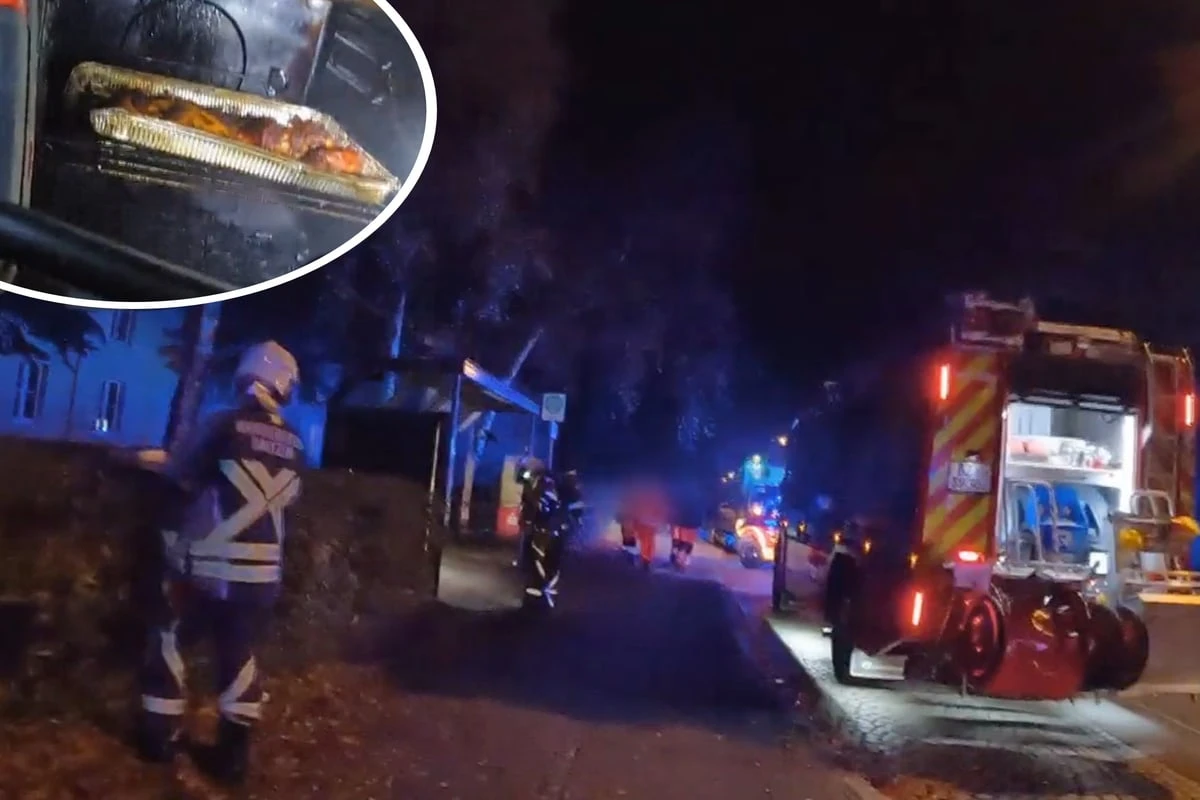 Bewohner verlässt seine verrauchte Wohnung nicht, Feuerwehrmann muss lauter werden: 