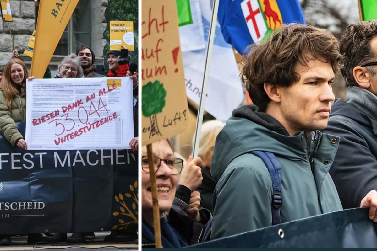 Berlin wird mit diesem Volksbegehren vor Hitze und Überschwemmungen geschützt
