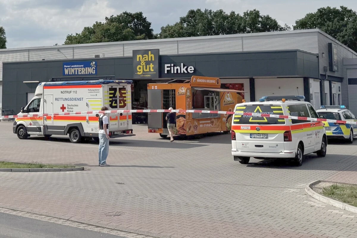 Streit in Supermarkt eskaliert! Mann wird lebensgefährlich verletzt