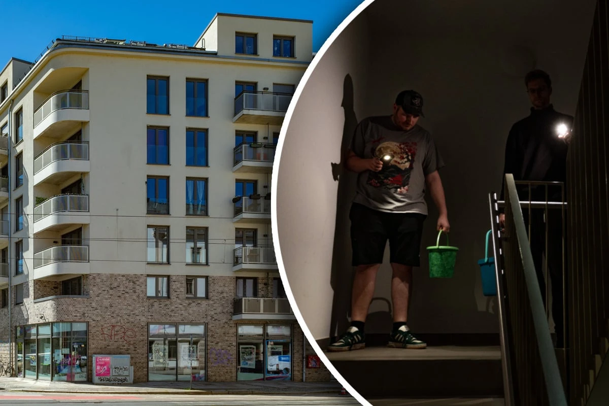 Strom abgedreht, Wasser weg: Dutzende Mieter in Dresden plötzlich ohne Dusche und Klo