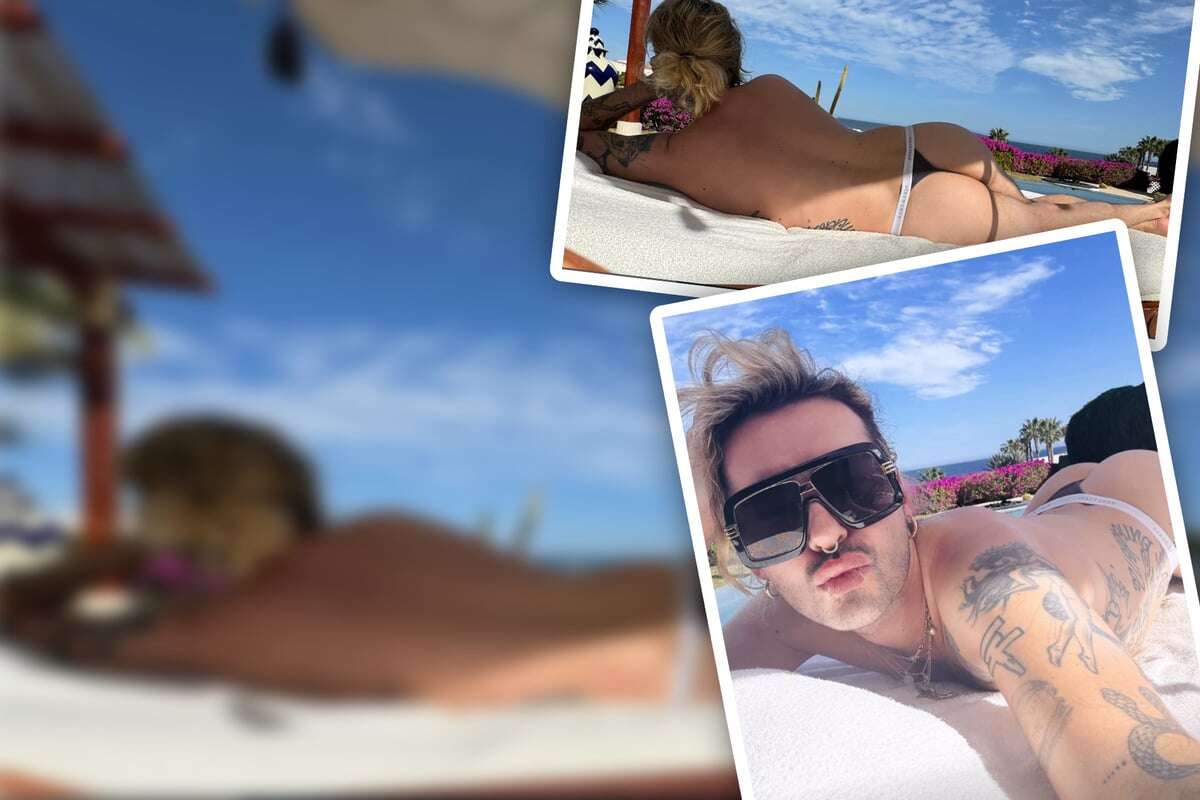 Während L.A. in Flammen steht: Bill Kaulitz teilt heiße Po-Fotos aus Mexiko!