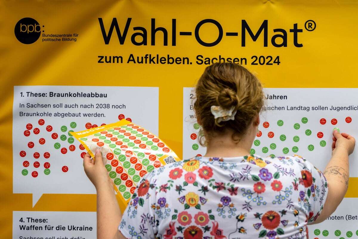 Vor der Bundestagswahl unentschlossen? Da hilft der analoge Wahl-O-Mat in Chemnitz