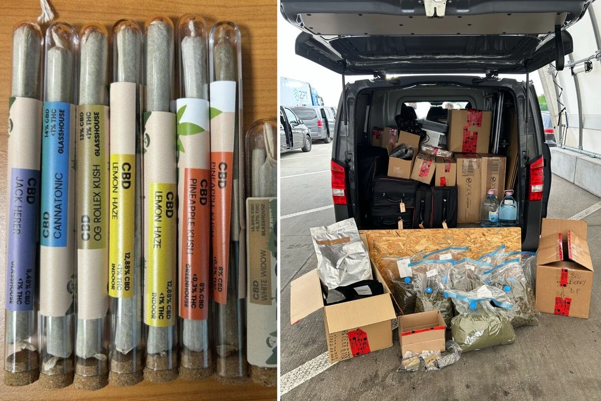 Kontrollaktion an A17: Zoll stoppt Autobahn-Schmuggler
