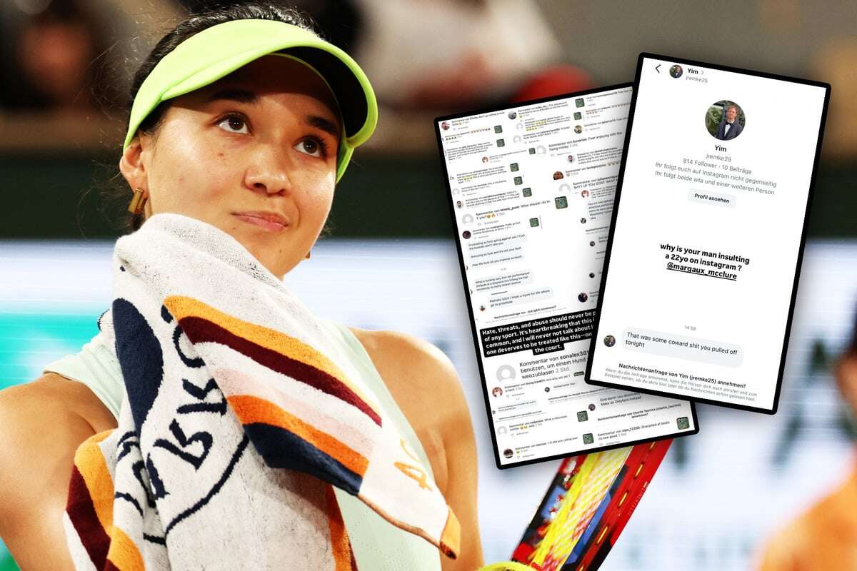 Deutsche Tennis-Hoffnung verpfeift Netz-Hater bei dessen Frau!