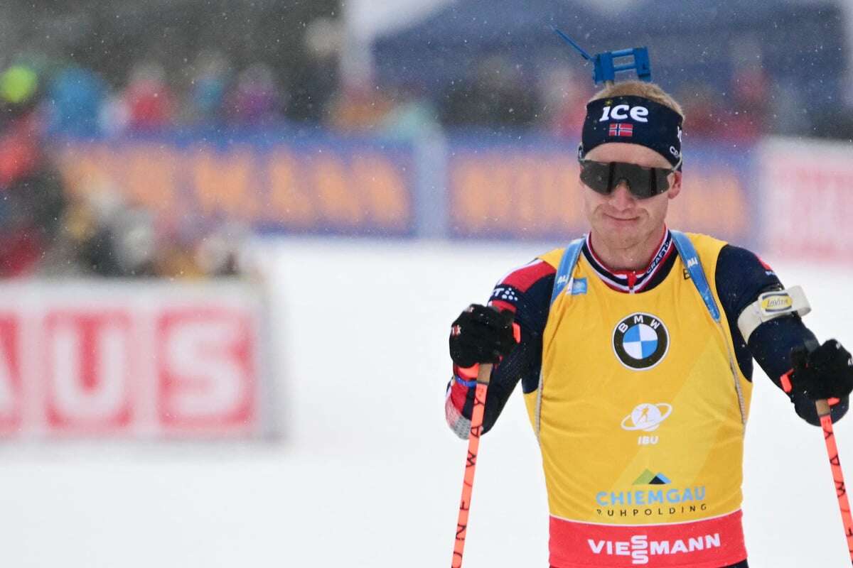 So schlecht wie nie: Biathlon-Superstar will aufgeben, doch dann sagt sein Kollege das