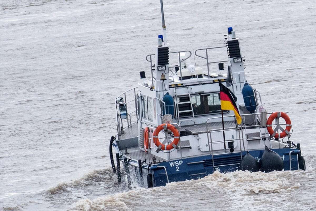 Unfall auf dem Rhein: Frachter kracht gegen Brückenpfeiler