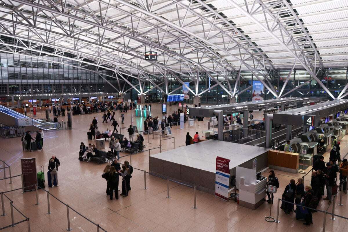 Nach 48-Stunden-Streik: Betrieb am Hamburger Flughafen wieder angelaufen