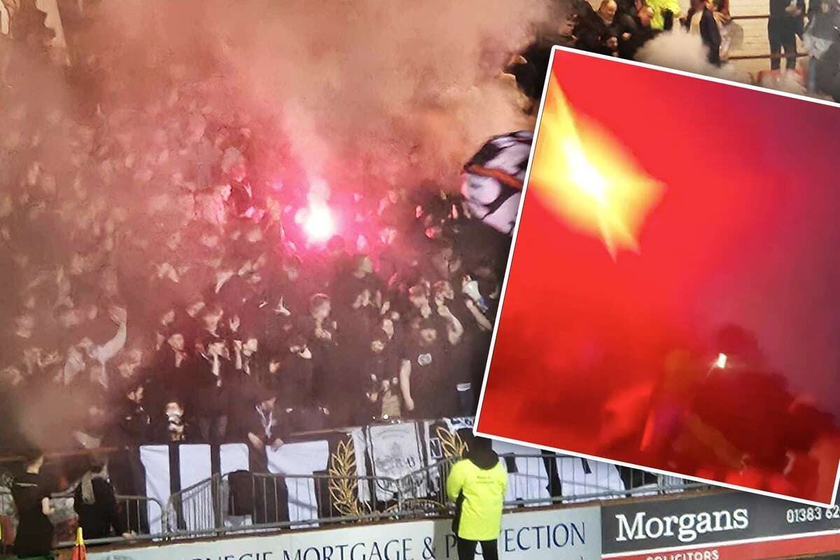 Pyro-Angriffe und Festnahmen: Zweitliga-Derby versinkt im Fan-Chaos!