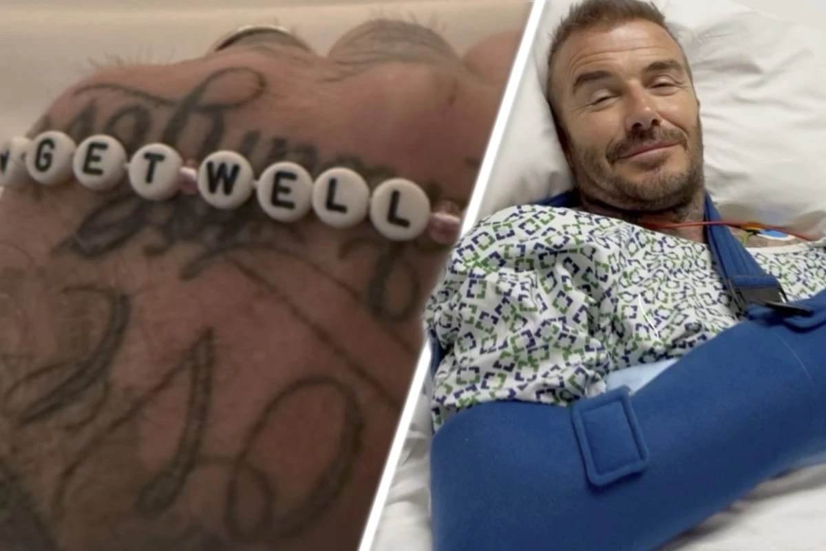 David Beckham außer Gefecht: Victoria steht ihm bei