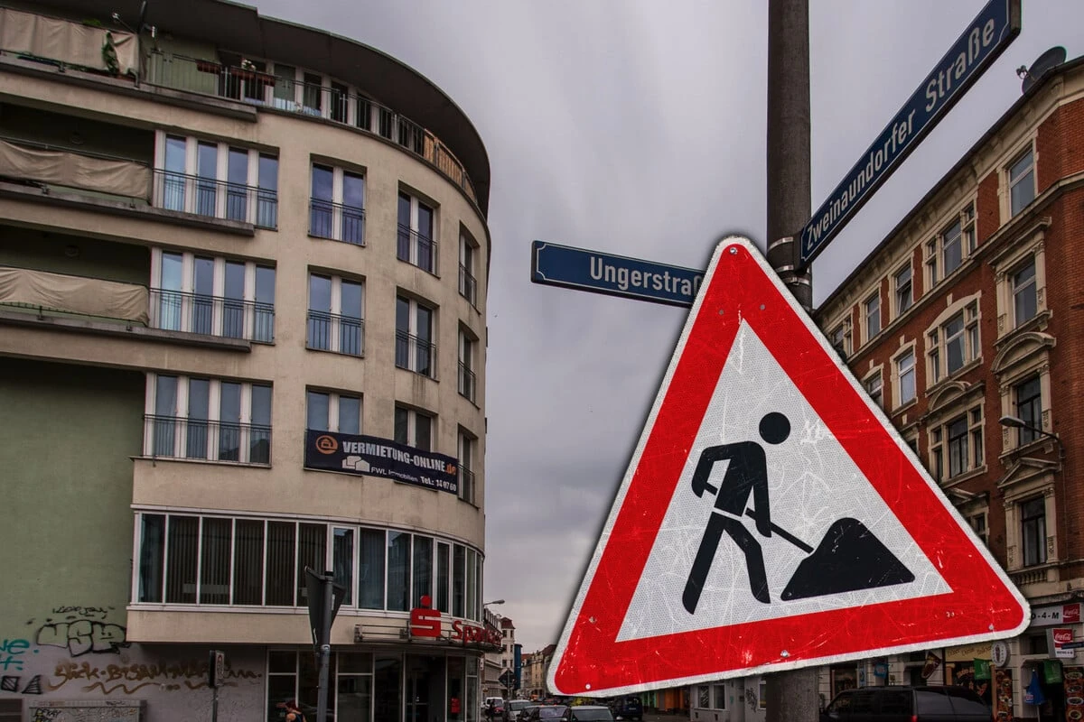 Bis Mitte 2026: Bauarbeiten und Straßensperrungen im Leipziger Osten