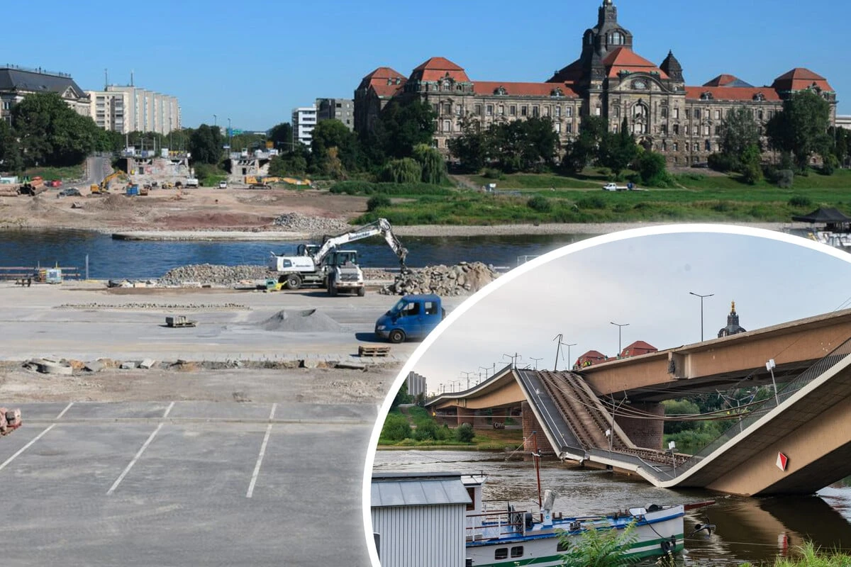 Was sich seit dem Wegfall der Carolabrücke innerhalb eines Jahres verändert hat