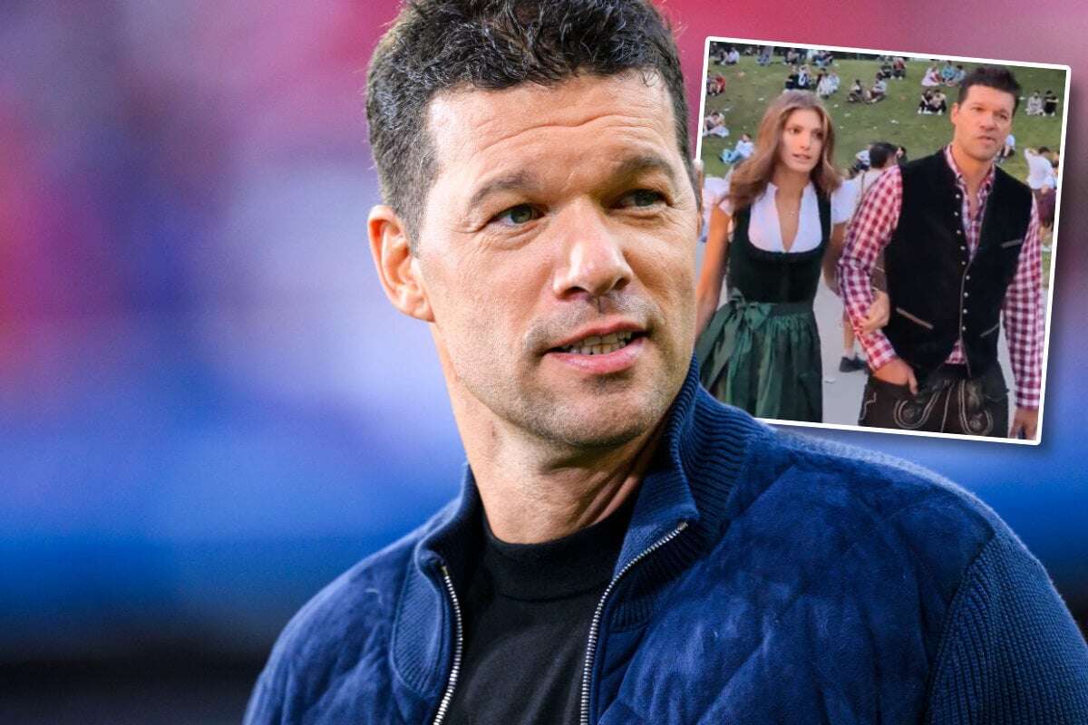 Ballack mit Freundin seines verstorbenen Sohnes auf Oktoberfest