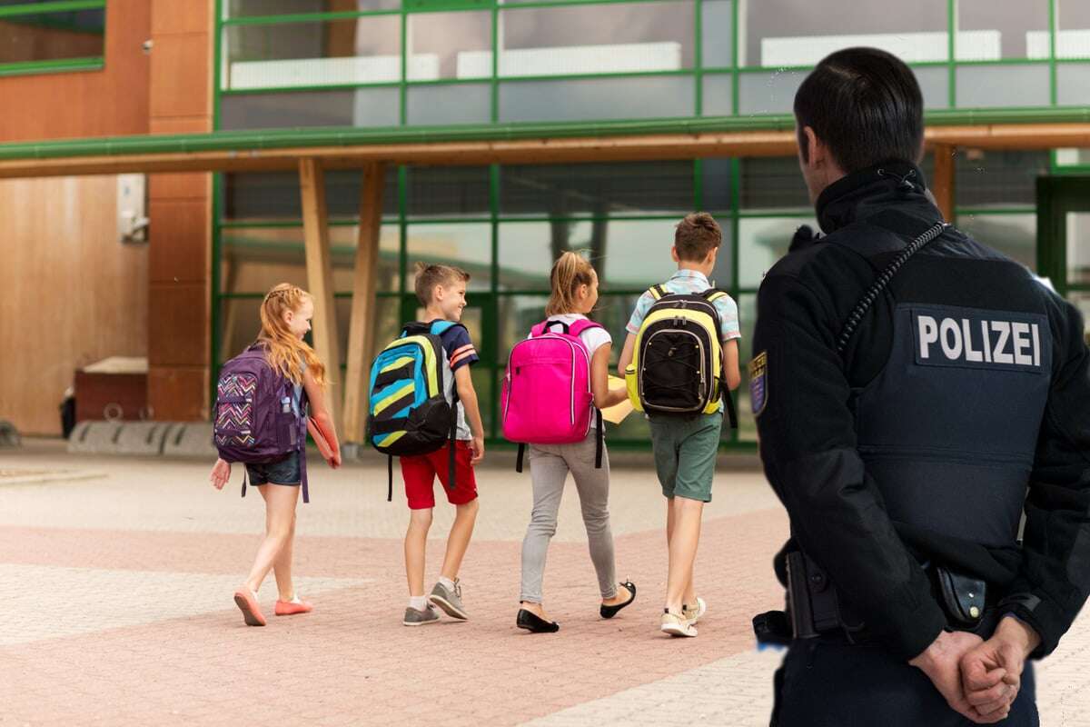 Amoktat in Schule angekündigt: Polizei will Schüler vor Ort schützen