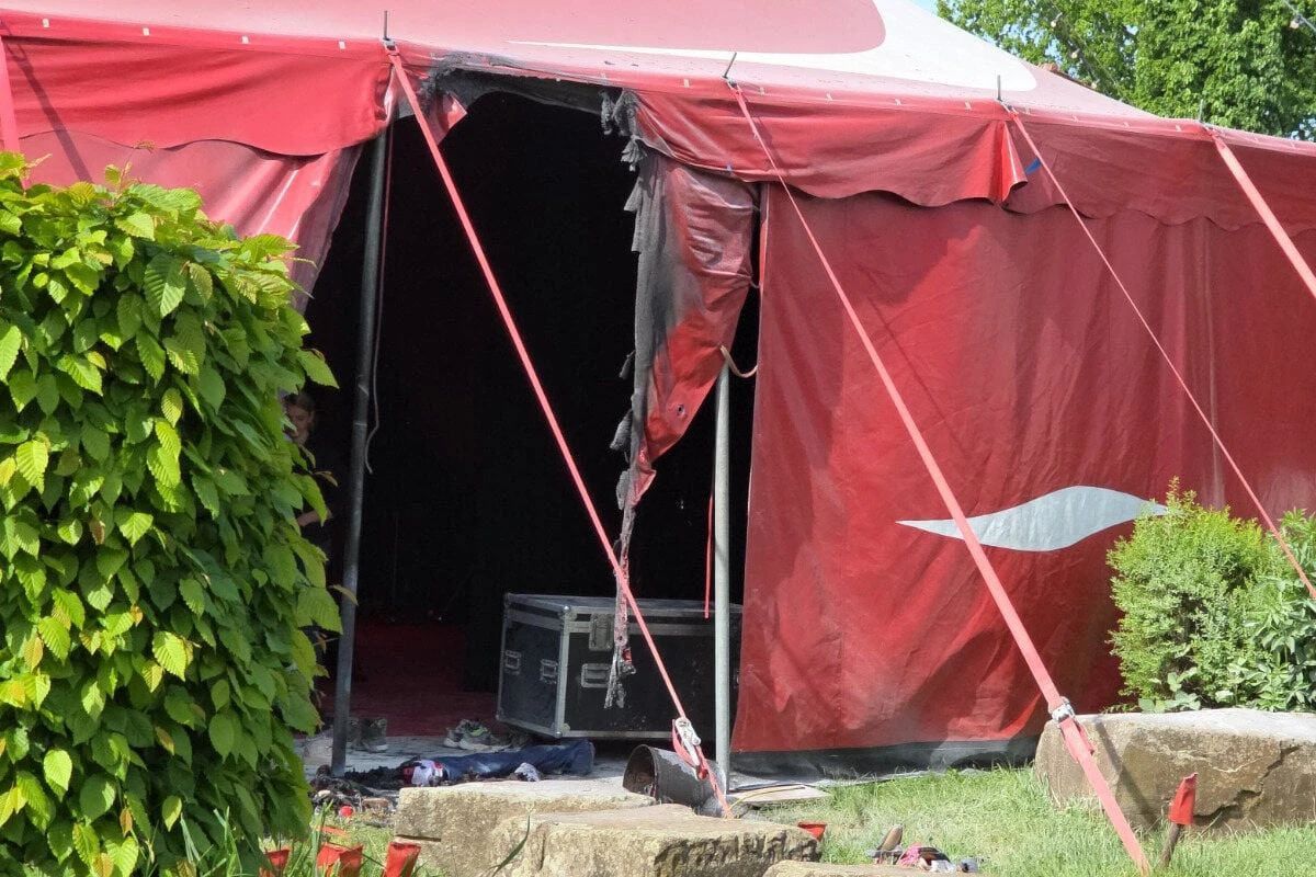 Feuer in Zirkus-Zelt: Mehr als 100 Kinder betroffen - mindestens 14 Verletzte