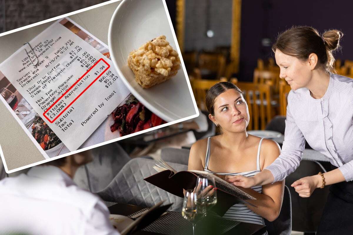 Als Frau auf Restaurant-Rechnung schaut, wird sie richtig sauer